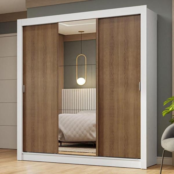 ROPERO CLÓSET MADESA 3 PUERTAS CORREDIZAS 1E BM