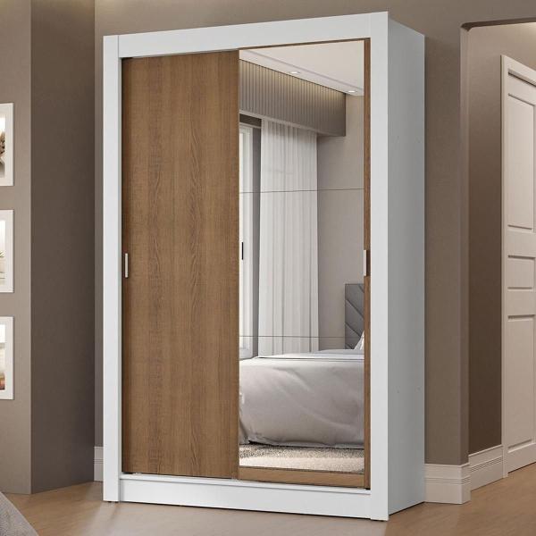 ROPERO CLÓSET MADESA VIVARE 2 PUERTAS 1 ESPEJO BM 01