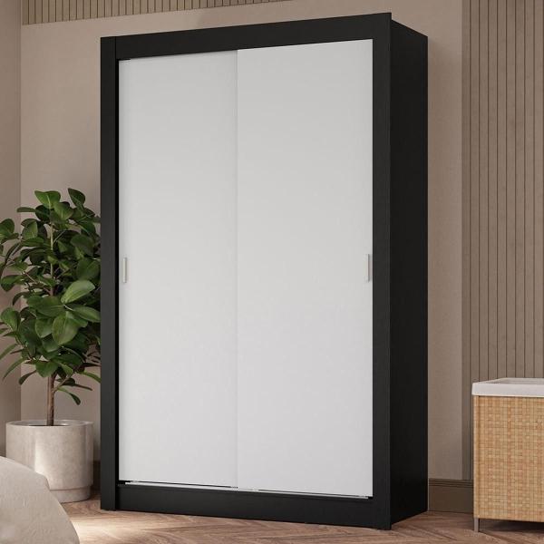 ROPERO CLÓSET MADESA VIVARE PLUS 2 PUERTAS NB