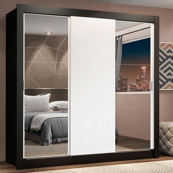 ROPERO MADESA LYON PLUS 3 PUERTAS 4 CAJONES ESPEJOS