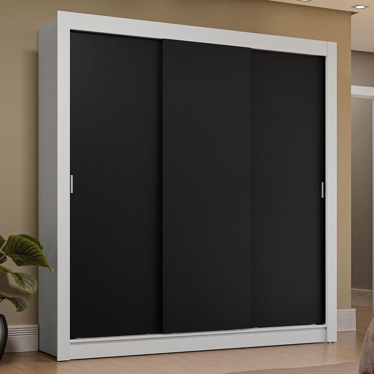 Ropero clóset madesa 3 puertas corredizas nb 01