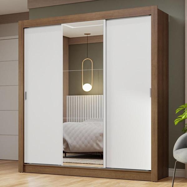 ROPERO CLÓSET MADESA 3 PUERTAS 1 ESPEJO MB