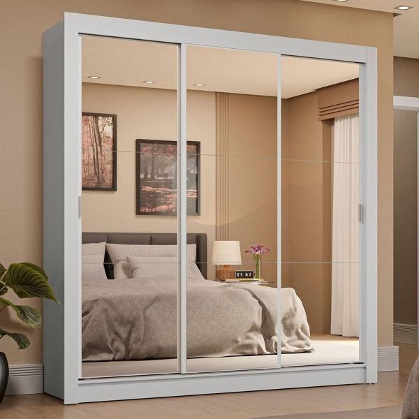 ROPERO CLÓSET MADESA 3 PUERTAS 3 ESPEJOS BB 02