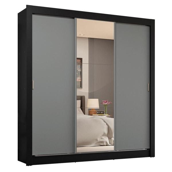 ROPERO CLÓSET MADESA 3 PUERTAS 1 ESPEJO NG 02