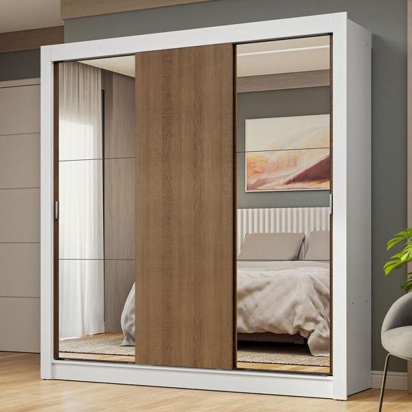 ROPERO CLÓSET MADESA 3 PUERTAS CORREDIZAS 2E BM