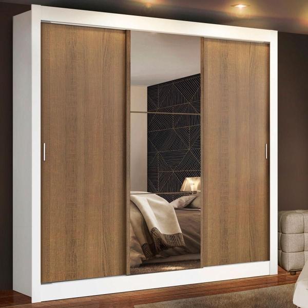 ROPERO MADESA MÓNACO 3 PUERTAS 1 ESPEJO BM