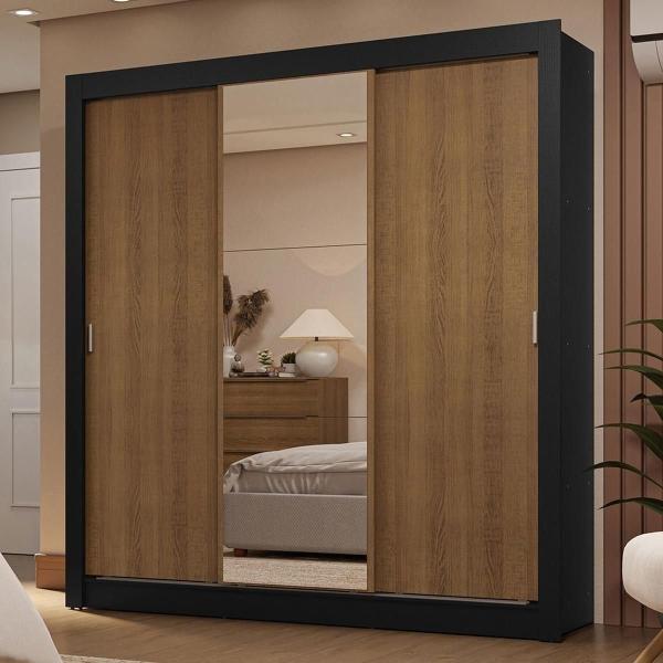 ROPERO CLÓSET MADESA 3 PUERTAS 1 ESPEJO NM 03