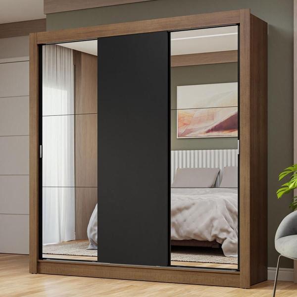 ROPERO CLÓSET MADESA 3 PUERTAS 2 ESPEJOS MN