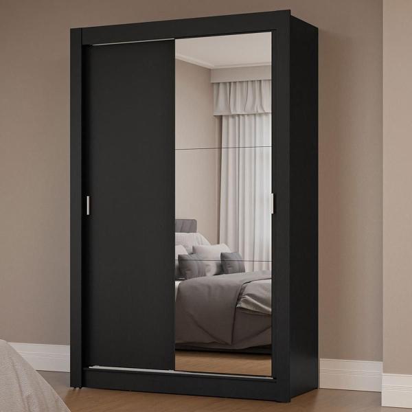 ROPERO CLÓSET MADESA MILANO 2 PUERTAS 1 ESPEJO NN