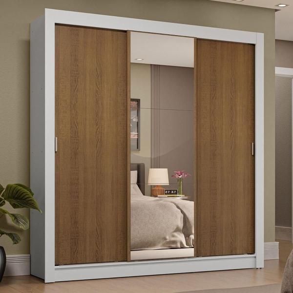 ROPERO CLÓSET MADESA 3 PUERTAS 1 ESPEJO BM 02