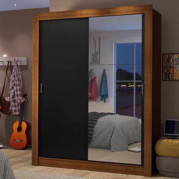 ROPERO MADESA DALLAS 2 PUERTAS CORREDIZAS E 2C MARRÓN