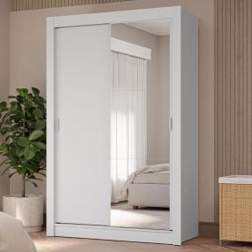 ROPERO CLÓSET MADESA VIVARE PLUS 2 PUERTAS 1 ESPEJO BB