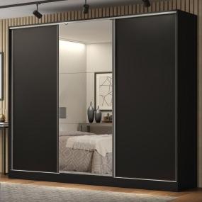 MADESA ROPERO CLÓSET MADESA ROYALE 3 PUERTAS 1 ESPEJO N