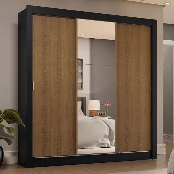 ROPERO CLÓSET MADESA 3 PUERTAS 1 ESPEJO NM 04