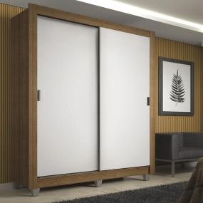 ROPERO MADESA DENVER 2 PUERTAS CORREDIZAS CON PIES M