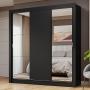 ROPERO CLÓSET MADESA 3 PUERTAS 2 ESPEJOS NN