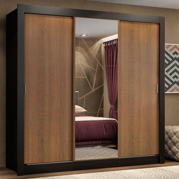 ROPERO MADESA LYON PLUS 3 PUERTAS 1 ESPEJO 4 CAJONES