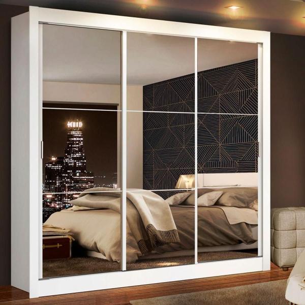 ROPERO MADESA MÓNACO 3 PUERTAS CORREDIZAS C ESPEJO