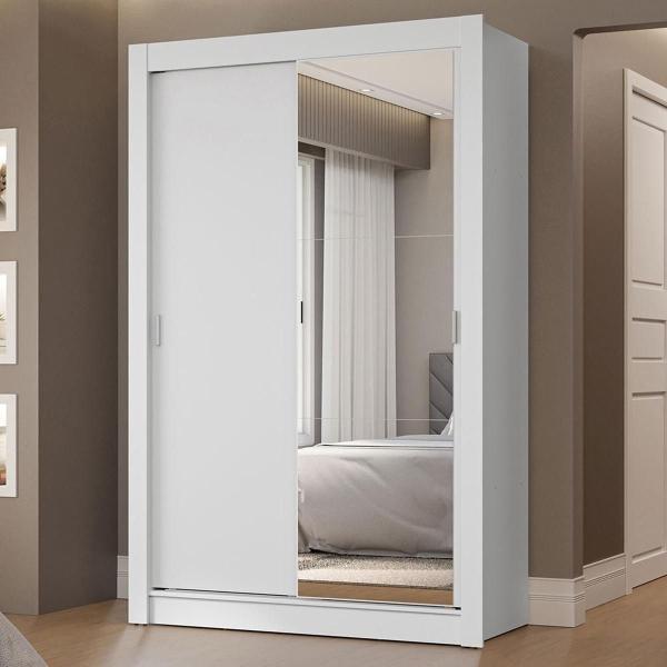 ROPERO CLÓSET MADESA VIVARE 2 PUERTAS 1 ESPEJO BB