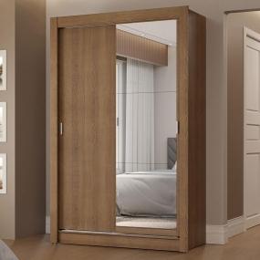 ROPERO CLÓSET MADESA VIVARE 2 PUERTAS 1 ESPEJO MM