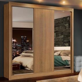 ROPERO MADESA LYON PLUS 3 PUERTAS CORREDIZAS E 4C M