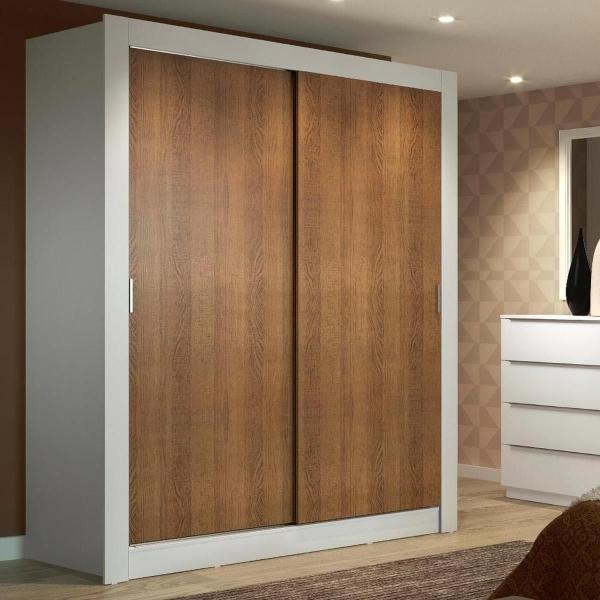 ROPERO MADESA DALLAS 2 PUERTAS CORREDIZAS 2C BLANCO