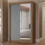 ROPERO CLÓSET MADESA VIVARE 2 PUERTAS 1 ESPEJO MG