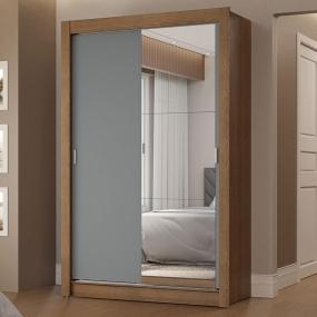 ROPERO CLÓSET MADESA VIVARE 2 PUERTAS 1 ESPEJO MG