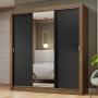 ROPERO CLÓSET MADESA 3 PUERTAS 1 ESPEJO MN