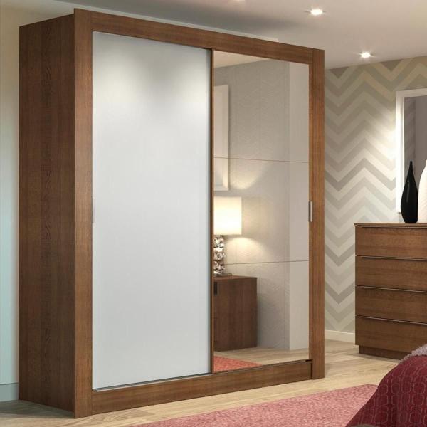 ROPERO MADESA DALLAS 2 PUERTAS CORREDIZAS E 2C MARRÓN