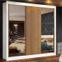 ROPERO MADESA MÓNACO 3 PUERTAS CORREDERAS 2 ESPEJO