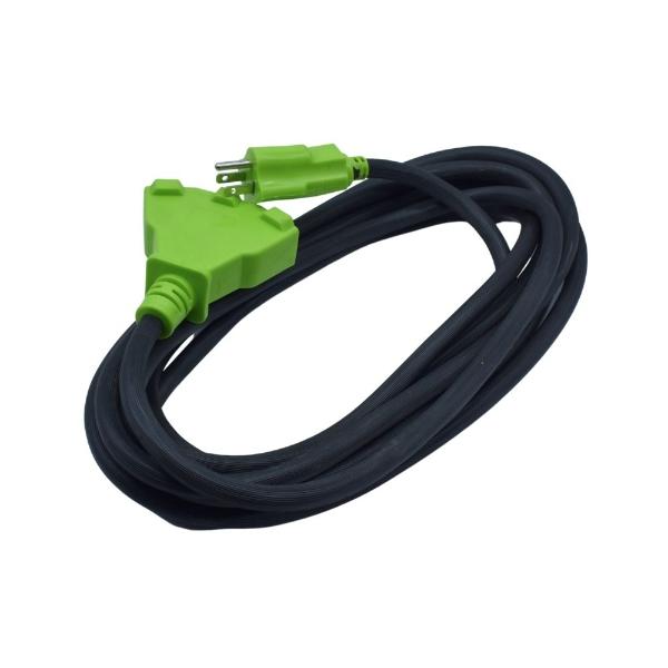 EXTENSIÓN ELECTRICA USO RUDO UMBRELLA 5M 3X14 COLOR NEGRO | The Home ...