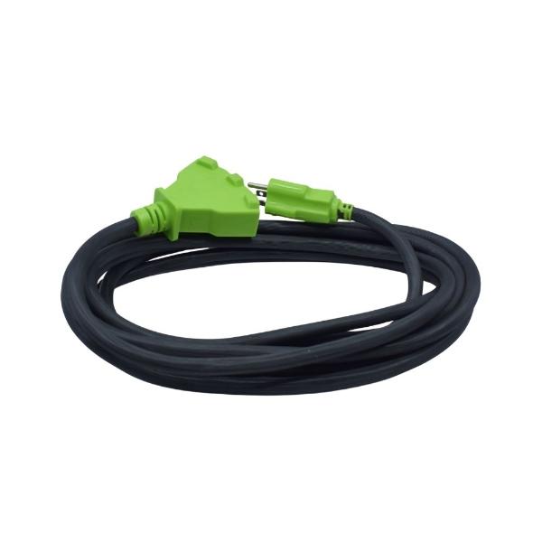 EXTENSIÓN ELECTRICA USO RUDO UMBRELLA 5M 3X14 COLOR NEGRO | The Home ...