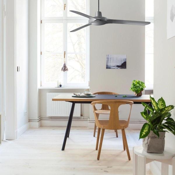 VENTILADOR DE TECHO SPYRO 56" PARA INTERIOR TITANIO