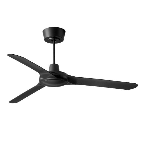 VENTILADOR DE TECHO SPYRO 52" PARA EXTERIOR NEGRO
