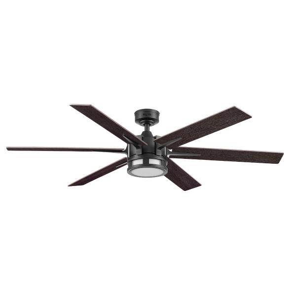 VENTILADOR DE TECHO SANTANA 56" PARA INTERIOR CON LED INTEGRADO BRONCE