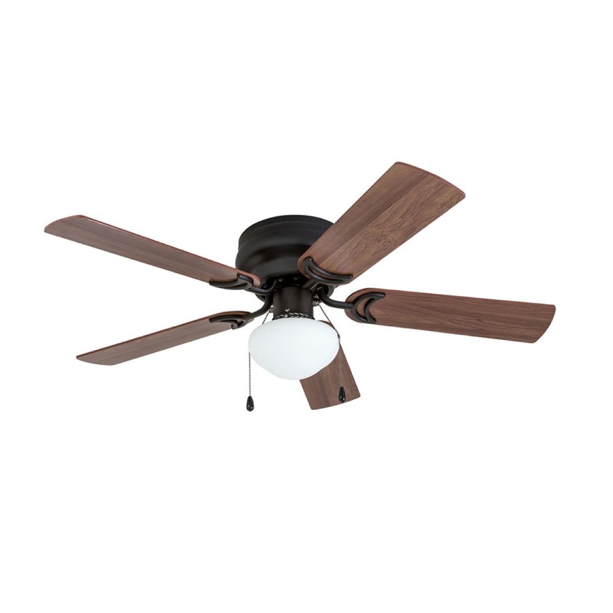 Ventilador de techo bossa 42" para interior con led integrado bronce