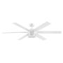 VENTILADOR DE TECHO SANTANA 56" PARA INTERIOR CON LED INTEGRADO BLANCO