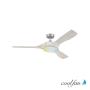 VENTILADOR DE TECHO SATURNO 54" INTERIOR/EXTERIOR CON LED INTEGRADO GRIS