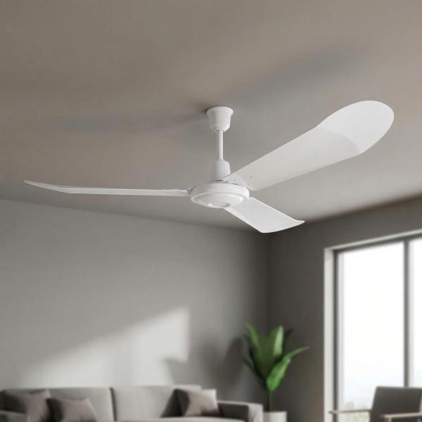 VENTILADOR DE TECHO TORMENTA 56" PARA INTERIOR BLANCO