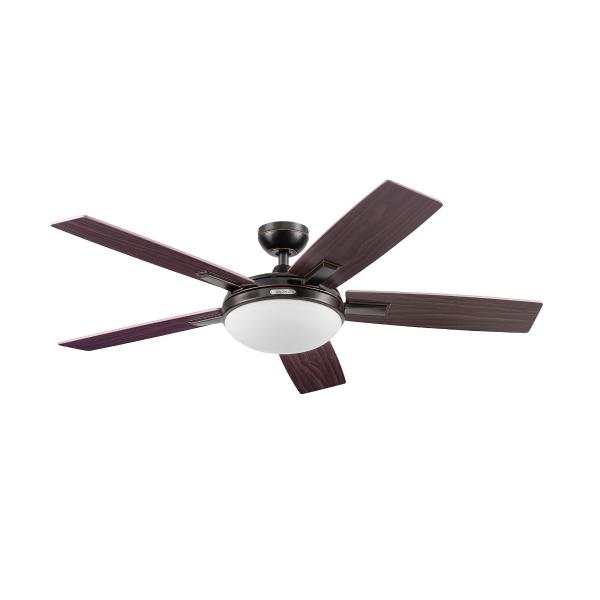 VENTILADOR DE TECHO ALTANO 52" PARA INTERIOR CON LED INTEGRADO BRONCE
