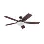 VENTILADOR DE TECHO ALTANO 52" PARA INTERIOR CON LED INTEGRADO BRONCE