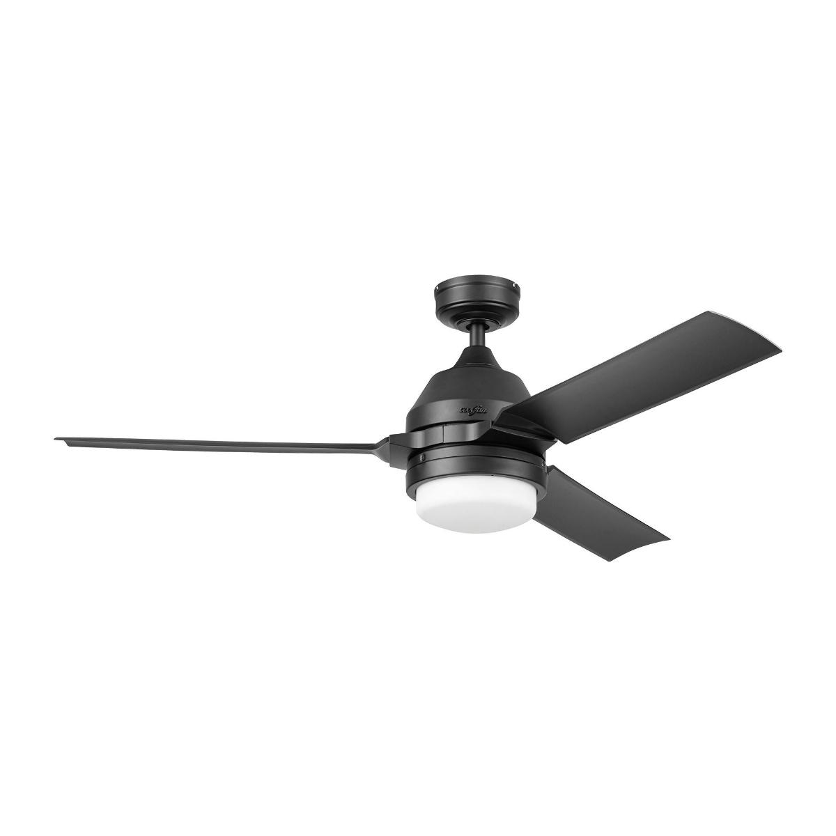 Ventilador de techo nasim 54" para exterior con led integrado negro