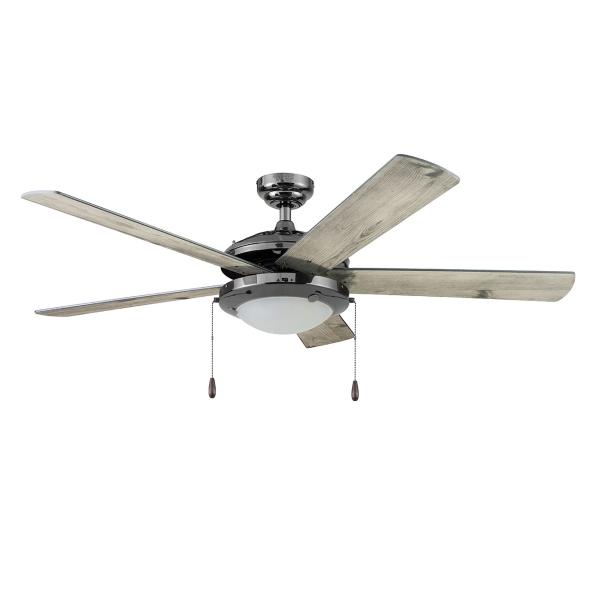 VENTILADOR DE TECHO VENDAVAL 52" PARA INTERIOR CON LED INTEGRADO METÁLICO
