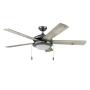 VENTILADOR DE TECHO VENDAVAL 52" PARA INTERIOR CON LED INTEGRADO METÁLICO