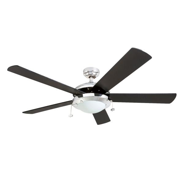 VENTILADOR DE TECHO VENDAVAL 52" PARA INTERIOR CON LED INTEGRADO NÍQUEL