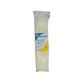 CINCHOS SUJETA CABLE 14 BLANCO BOLSA CON 50 PIEZAS