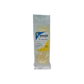 CINCHO SUJETACABLE DE NYLON DE BOLITAS NATURAL REUSABLE