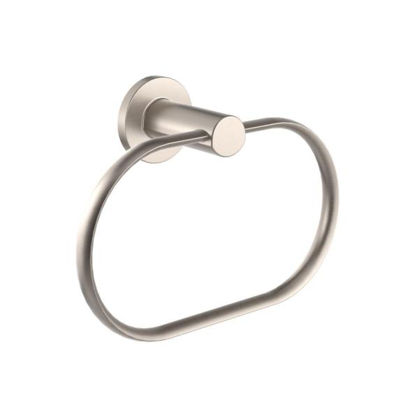 TOALLERO ARGOLLA MOEN LÍNEA AKAMYS ACABADO NÍQUEL CEPILLADO