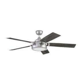 VENTILADOR DE TECHO ODIN 52" PARA INTERIOR CON LED INTEGRADO NÍQUEL